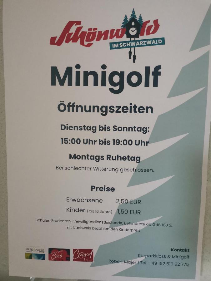 Schoene 2d-gebaeude Mit Mini-garten Apartment Schoenwald im Schwarzwald
